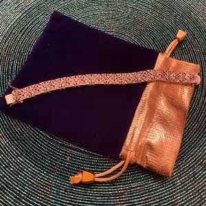 1 carat diamond bracelet intricate design